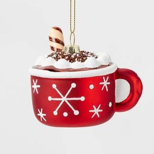 Wondershop Hot Chocolate Glass Tree Ornament